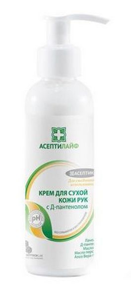 Изображение товара Асептилайф крем для сухой кожи рук с Д-пантенолом 150мл Асептилайф крем для сухой кожи рук с Д-пантенолом 150мл фотография