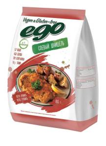 Соевое мясо Шницель Ego Veg&Gluten-free, 80г