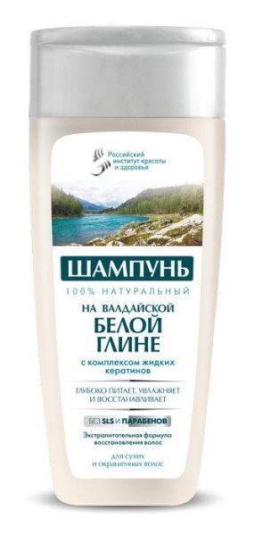 Изображение товара Шампунь «Фитокосметик» на Валдайской белой глине, 270 мл Шампунь «Фитокосметик» на Валдайской белой глине, 270 мл фотография