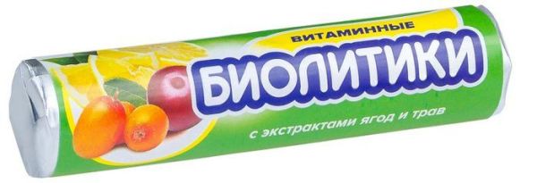 Изображение товара Леденцы Биолитики витаминные Биолит 32г Леденцы Биолитики витаминные Биолит 32г фотография