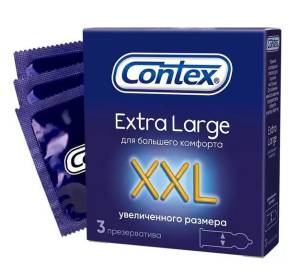 Презерватив contex №3 (extra large) увеличенного размера